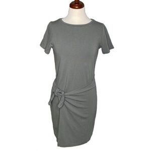 Club Monaco Olive Green Faux Wrap Dress, Women’s M, Everyday Wear!